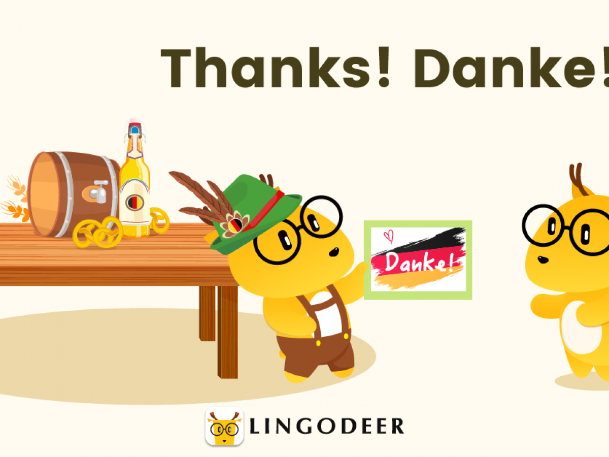 How To Say Thank You In German
